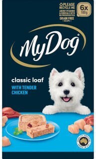 Coles My dog dog food 6x100g offer