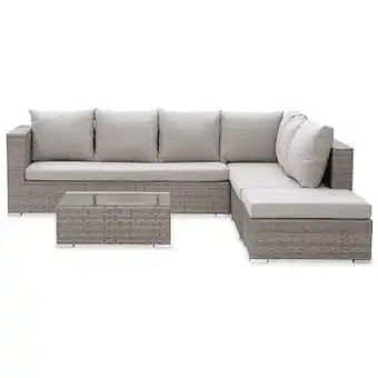 Amart Furniture Barbosa 4 piece outdoor modular lounge setting offer
