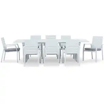 New havencourt 9 piece outdoor dining setting