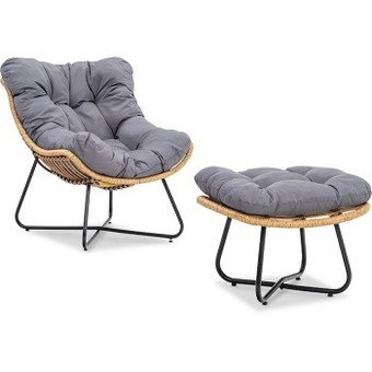Amart Furniture New kendari outdoor chair and footstool offer
