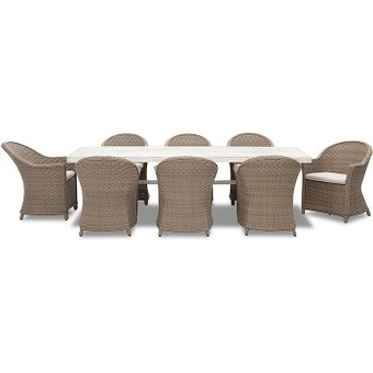 Amart Furniture Miami 9 piece outdoor dining setting offer