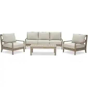 Amart Furniture Lillian 4 piece outdoor lounge setting offer