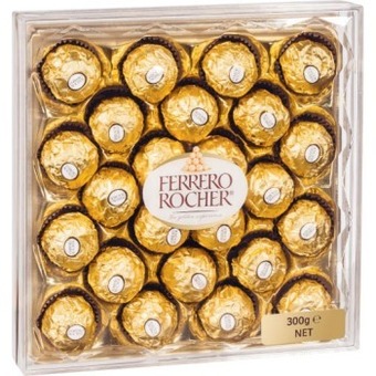 Coles Ferrero rocher diamond gift box 24 pack 300g offer