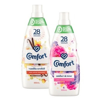 Coles Comfort fragrance fabric conditioner 900ml offer