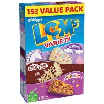 Coles Kellogg’s lcms value pack 330g-345g offer