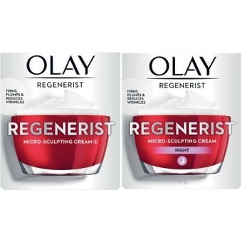 Coles Olay regenerist micro sculpting cream or micro sculpting night cream 50g offer