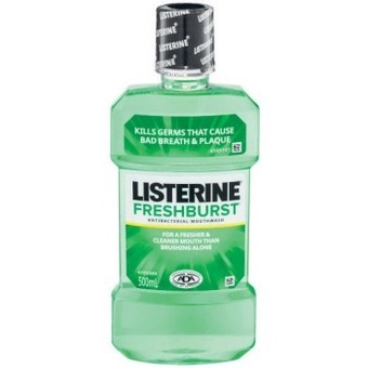 Coles Listerine freshburst mouthwash 500ml offer