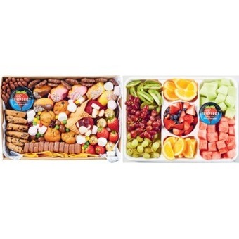 Coles Coles fruity bites platter or sweet symphony platter offer