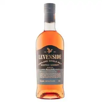 Coles New levenside special reserve single malt scotch whisky offer