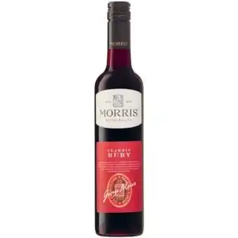 Coles New morris classic ruby 500ml offer
