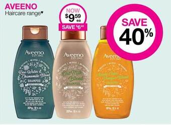Priceline Aveeno haircare range offer