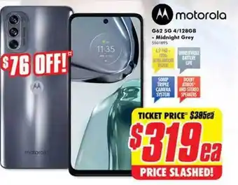The Good Guys G65 5g 4 128gb motorola offer