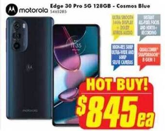 The Good Guys Motorola edge 30 pro 5g 128gb - cosmos blue offer