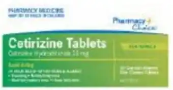 Your Local Pharmacy Cetirizine Hayfever And Allergy Relief 10 Tablets offer