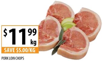 Supabarn Pork Loin Chops offer