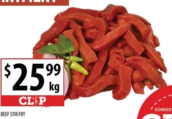 Supabarn Beef Stir Fry offer