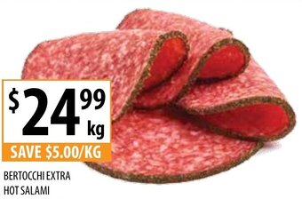 Supabarn Bertocchi Extra Hot Salami offer