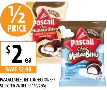 Supabarn Pascall Selected Confectionery Selected Varieties 150/280g offer