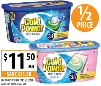 Supabarn Cold Power Triple Caps Selected Varieties 30's offer