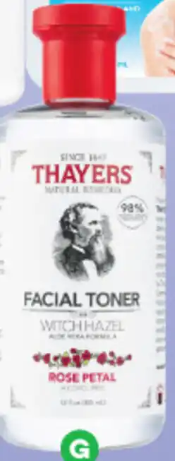 Thayers Facial Toner Rose Petal 355ml