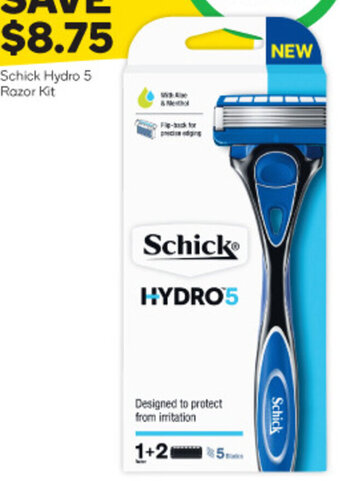 Woolworths Schick Hydro 5 Razor Kit offer
