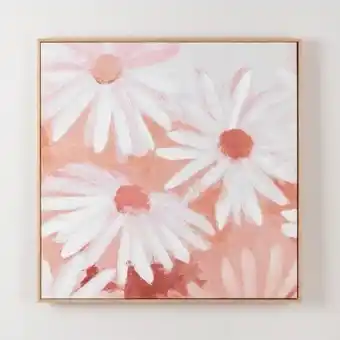 Pillow Talk Daisies framed canvas wall art by habitat offer