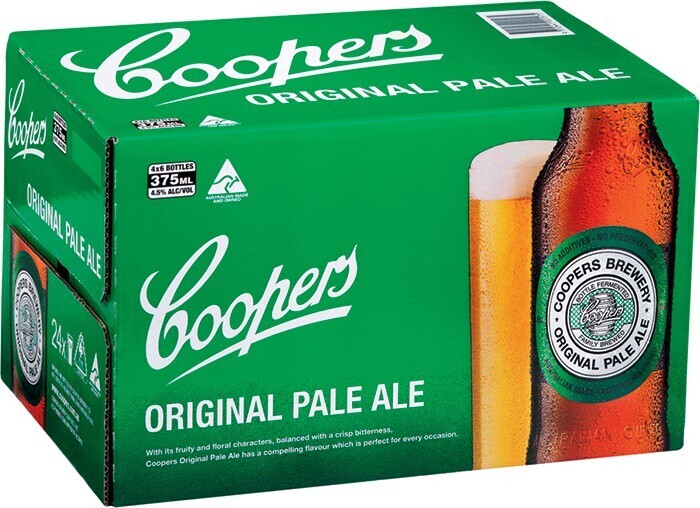 Coopers pale ale 24 pack offer at IGA