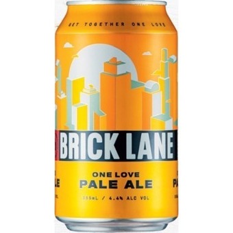 Brick lane one love pale ale 6 pack
