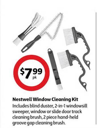 Coles Nestwell window cleaning kit offer