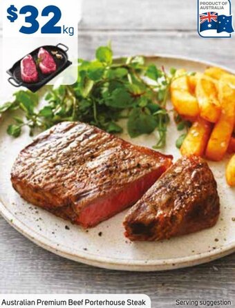 Foodland Australian Premium Beef Porterhouse Steak offer