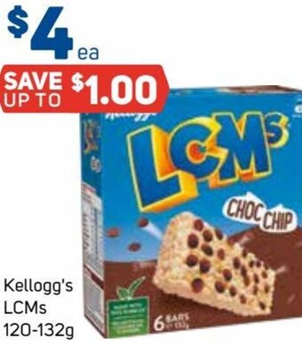 Foodland Kellogg's LCMs 120-132g offer