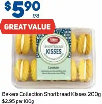 Foodland Bakers Collection Shortbread Kisses 200g offer