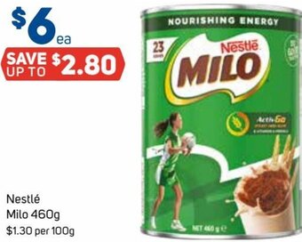 Foodland Nestlé Milo 460g offer