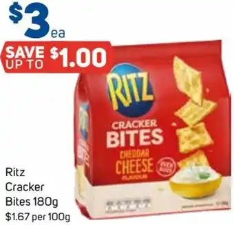 Foodland Ritz Cracker Bites 180g offer