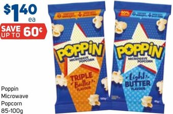 Foodland Poppin Microwave Popcorn offer