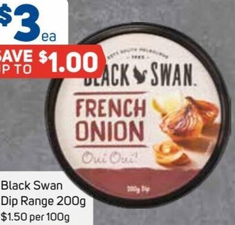 Foodland Black Swan Dip Range 200g offer