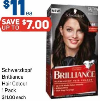 Schwarzkopf Brilliance Hair Colour 1 Pack