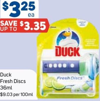 Foodland Duck Fresh Discs 36ml offer