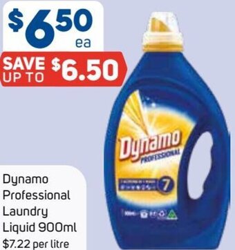 Foodland Dynamo Professional Laundry Liquid 900ml offer