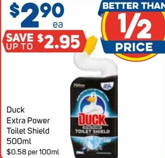 Foodland Duck Extra Power Toilet Shield 500ml offer
