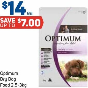Foodland Optimum Dry Dog Food 2.5-3kg offer