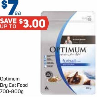 Foodland Optimum Dry Cat Food 700-800g offer