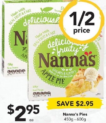 Drakes Nanna's Pies 450g-600g offer