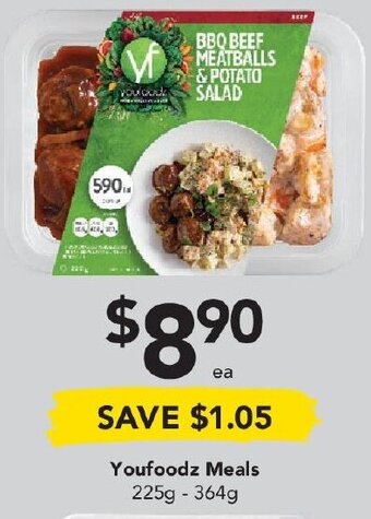 Drakes Youfoodz Meals 225g-364g offer