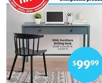 ALDI Sohl furniture writing desk offer