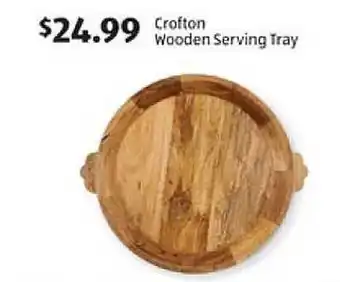 ALDI Crofton wooden serving tray offer