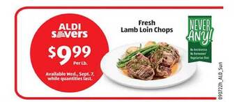 Fresh lamb loin chops