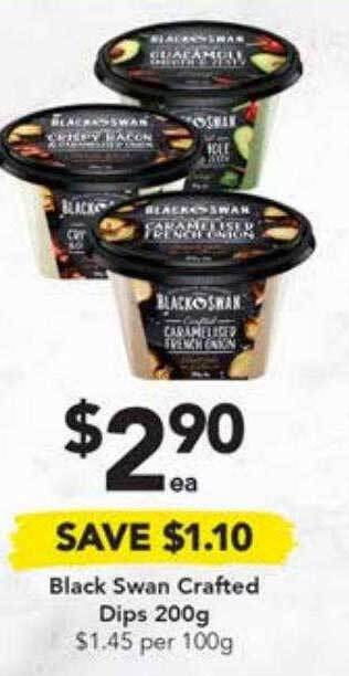 Drakes Black swan crafted dips offer