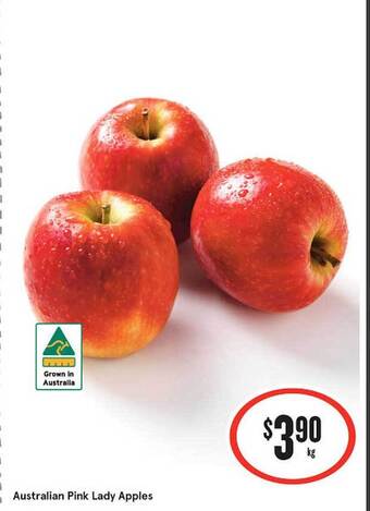 IGA Australian pink lady apples offer