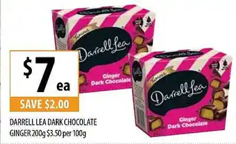 Supabarn Darrell lea dark chocolate ginger offer